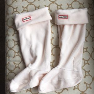 Hunter fleece boot socks